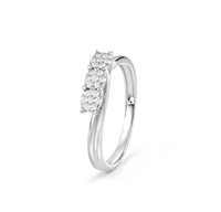 Anillo Bliss Mujer in Oro blanco Diamante 0.15 Ct 20091730 - 20091730